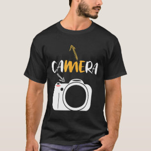 Camiseta Auto-consciência de câmara para fotógrafos
