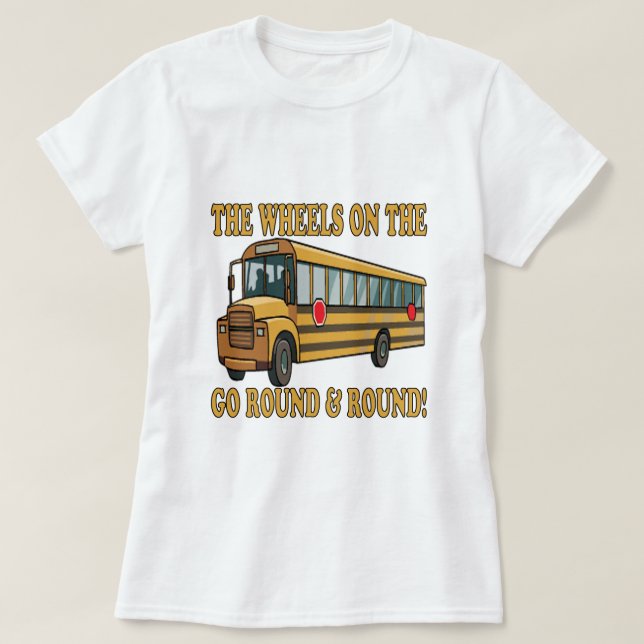 Camiseta Auto escolar (Frente do Design)