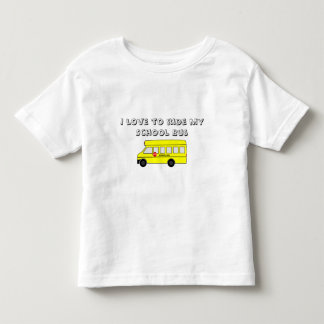 Camiseta Auto escolar amarelo