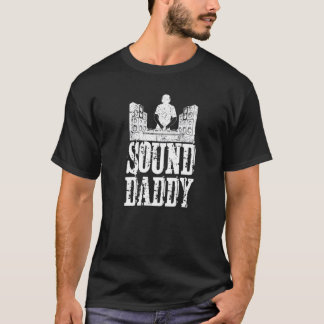 Camiseta Auto-falantes de áudio Hus do Engenheiro de som St