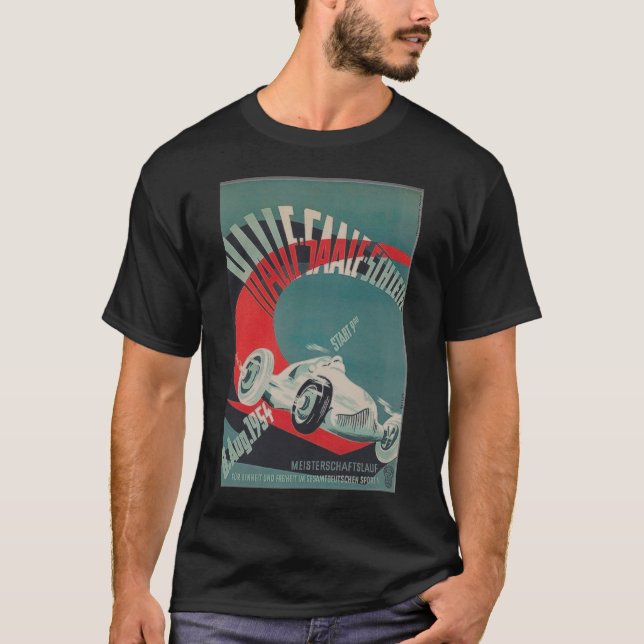 Camiseta Auto raça alemão 1954 (Frente)