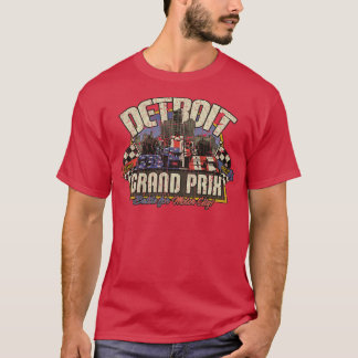Camiseta Auto Racing Detroit Grand Prix 1982 