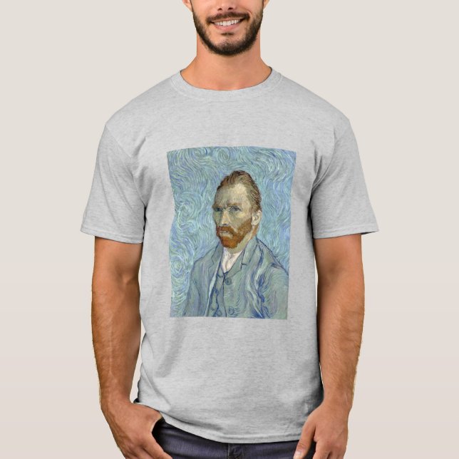 Camiseta Auto-retrato de Van Gogh (Frente)