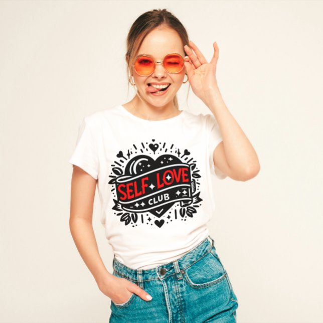 Camiseta "Autoamor Clube" (Criador carregado)