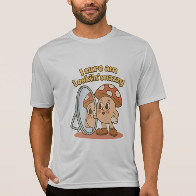 Camiseta Autoamor de Cogumelo (Frente)