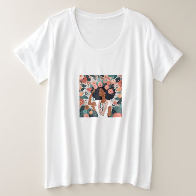 Camiseta Autoamor e empoderamento (Frente do Design)