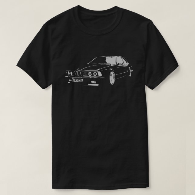 Camiseta autobahn 635CSI (Frente do Design)