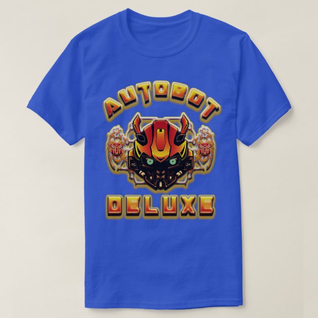 Camiseta Autobot Deluxe (Frente do Design)