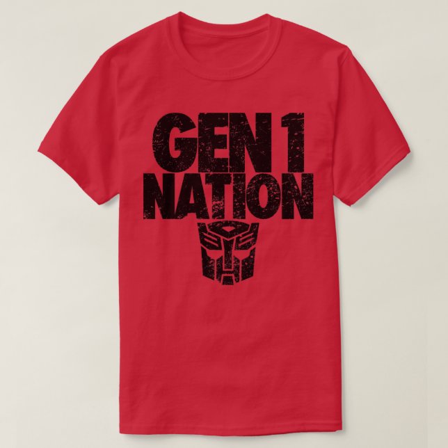 Camiseta Autobots GEN 1 NATION (Frente do Design)