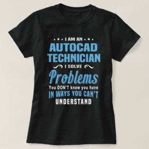 Camiseta Autocad Technician
