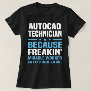 Camiseta Autocad Technician