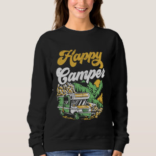 Camiseta Autocarrofe Camping Caravana Retro Rv Reboque Feli