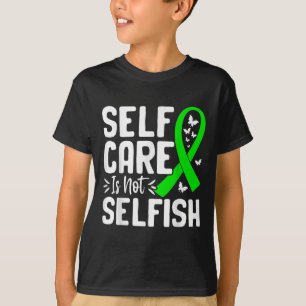 Camiseta Autocuidados Não É Consciência Mental Egoísta