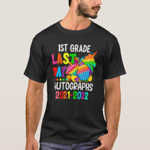Camiseta Autográficos Do Dia Passado Para Crianças Da Class