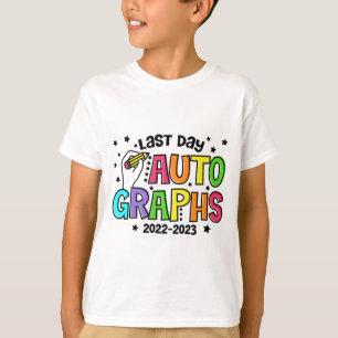 Camiseta Autógrafos Do Dia Passado Vivem Engraçados