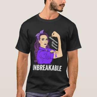 Camiseta Autoimune Guerreiro de Sensibilização Não Quebráve