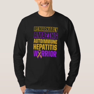 Camiseta Autoimunose Hepatite Sobrevivente 16