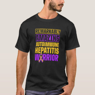 Camiseta Autoimunose Hepatite Sobrevivente 16