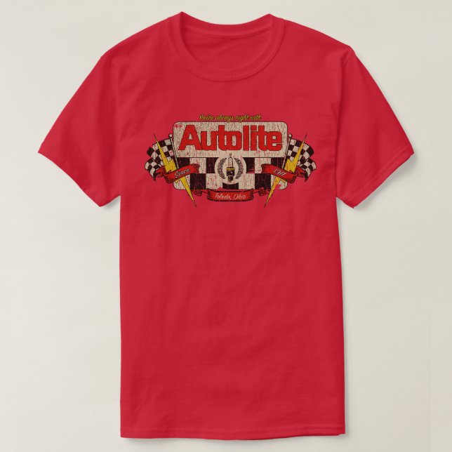 Camiseta Autolite Elétrica 1911 (Frente do Design)
