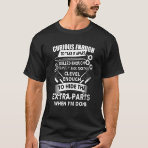 Camiseta Automático Automático De Carro Curioso O Suficient