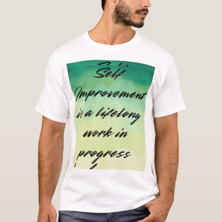 Camiseta Automelhoria ao longo da vida