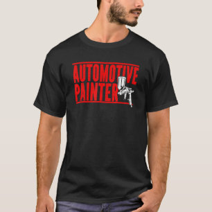 Camiseta Automotive Painter Paint Spray Machine