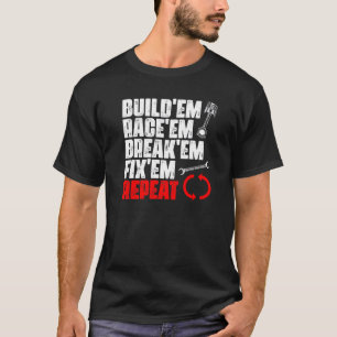 Camiseta Automóveis De Corridas De Automóveis Para Automóve