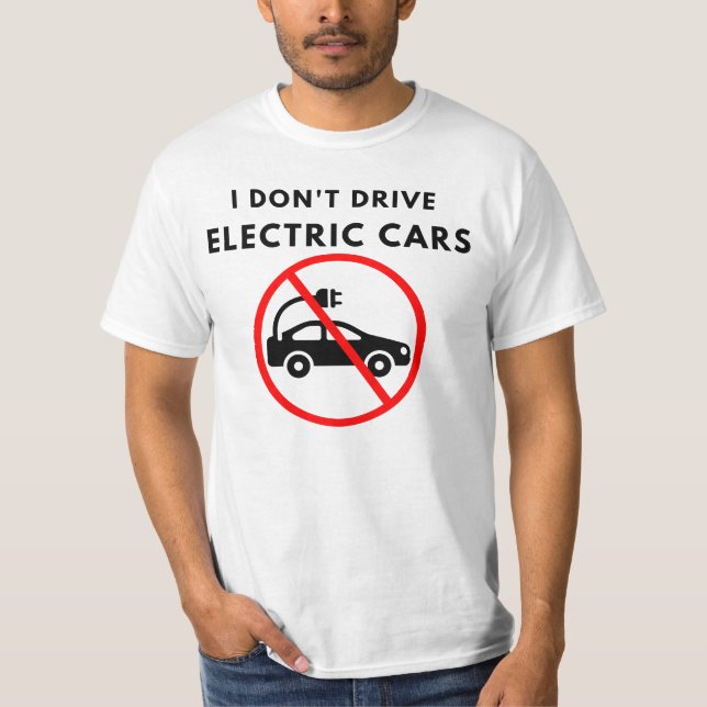 Camiseta Automóveis Elétricos (Frente)