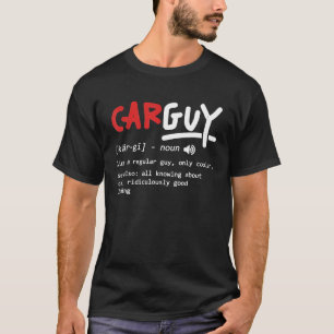 Camiseta Automóveis Entusiastas Mecânica Definição de Carma