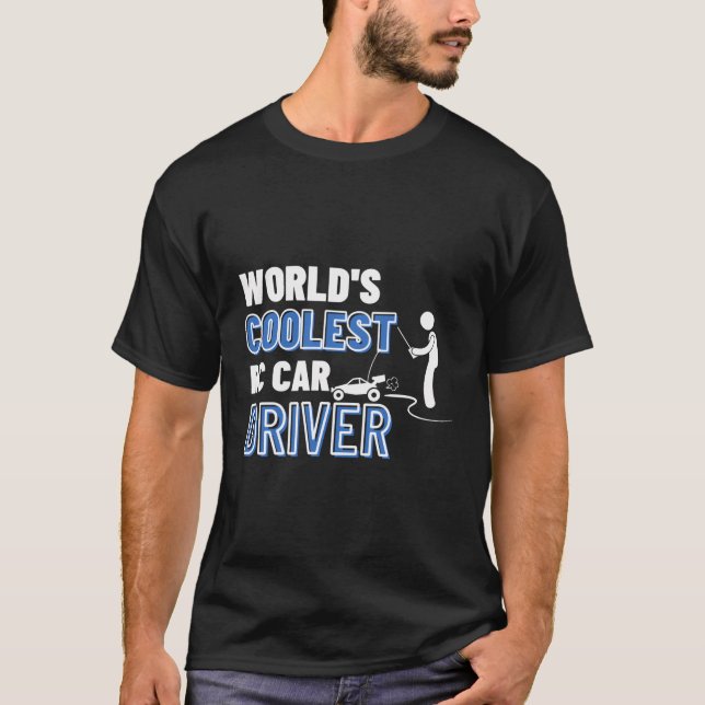 Camiseta Automóveis Rc Mais Frescos Do Mundo (Frente)