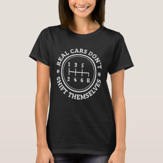 Camiseta Automóveis Reais Não Deslocam Mecânico Automático