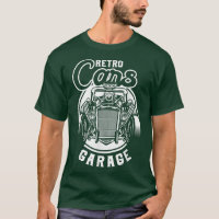 Automóveis Retro Clássico de Garagem Antigo Automó