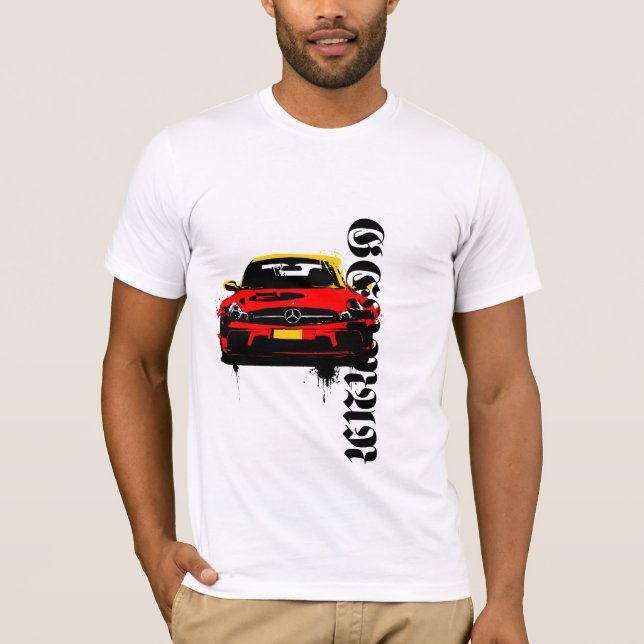 Camiseta Automóvel alemão (Frente)