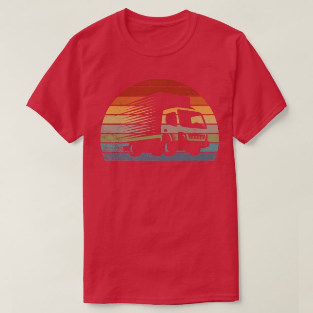 Camiseta Automóvel Automotivo de Caminhão Legal Vintage (Frente do Design)