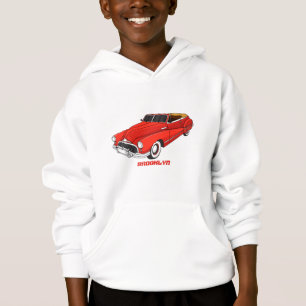 Camiseta Automóvel clássico vermelho 1948