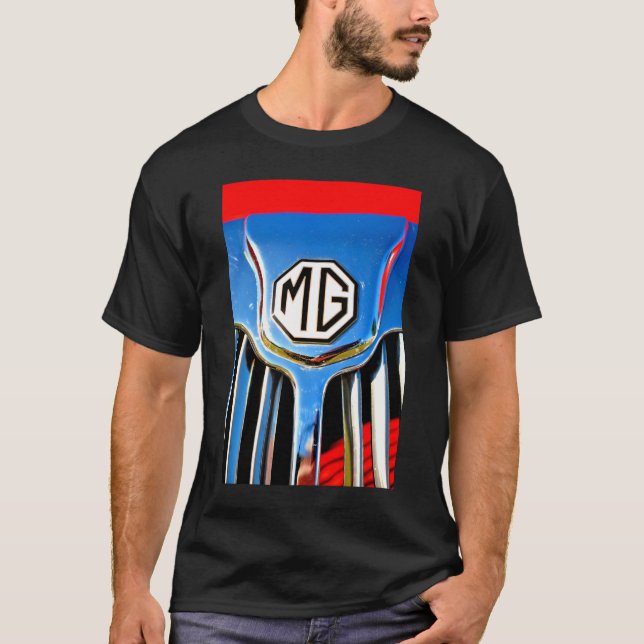 Camiseta Automóvel De Esportes Clássicos Mg (Frente)