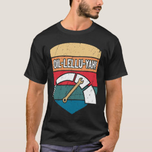 Camiseta Automóvel Mecânico de Reparação Automático Oillell