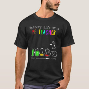 Camiseta Autonomia Da Bateria De Educação Física De Um Prof