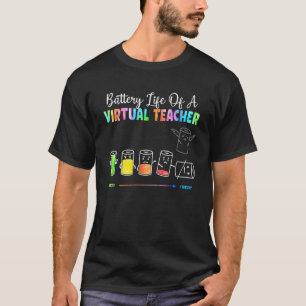 Camiseta Autonomia Da Bateria De Professores Virtuais De Um