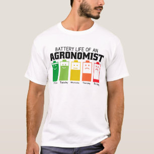 Camiseta Autonomia Da Bateria De Um Agrônomo