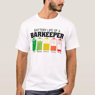 Camiseta Autonomia Da Bateria De Um Armário
