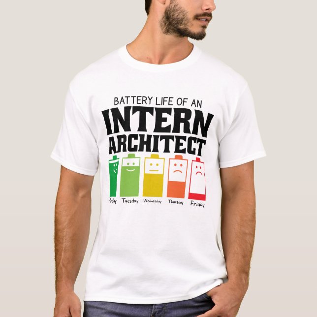 Camiseta Autonomia Da Bateria De Um Arquiteto Da Internet (Frente)