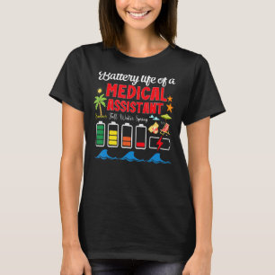 Camiseta Autonomia Da Bateria De Um Assistente Médico Vibes