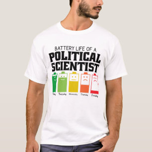 Camiseta Autonomia Da Bateria De Um Cientista Político