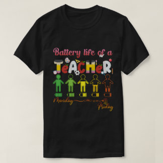 Camiseta Autonomia Da Bateria De Um Design De Sublimação De