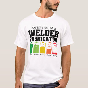 Camiseta Autonomia Da Bateria De Um Fabricante Soldador