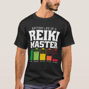 Camiseta Autonomia Da Bateria De Um Mestre De Reiki