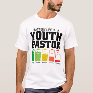 Camiseta Autonomia Da Bateria De Um Pastor Juvenil