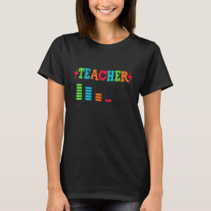 Camiseta Autonomia Da Bateria De Um Professor De Segunda A