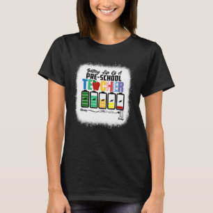 Camiseta Autonomia Da Bateria De Um Professor Pré-Escolar K